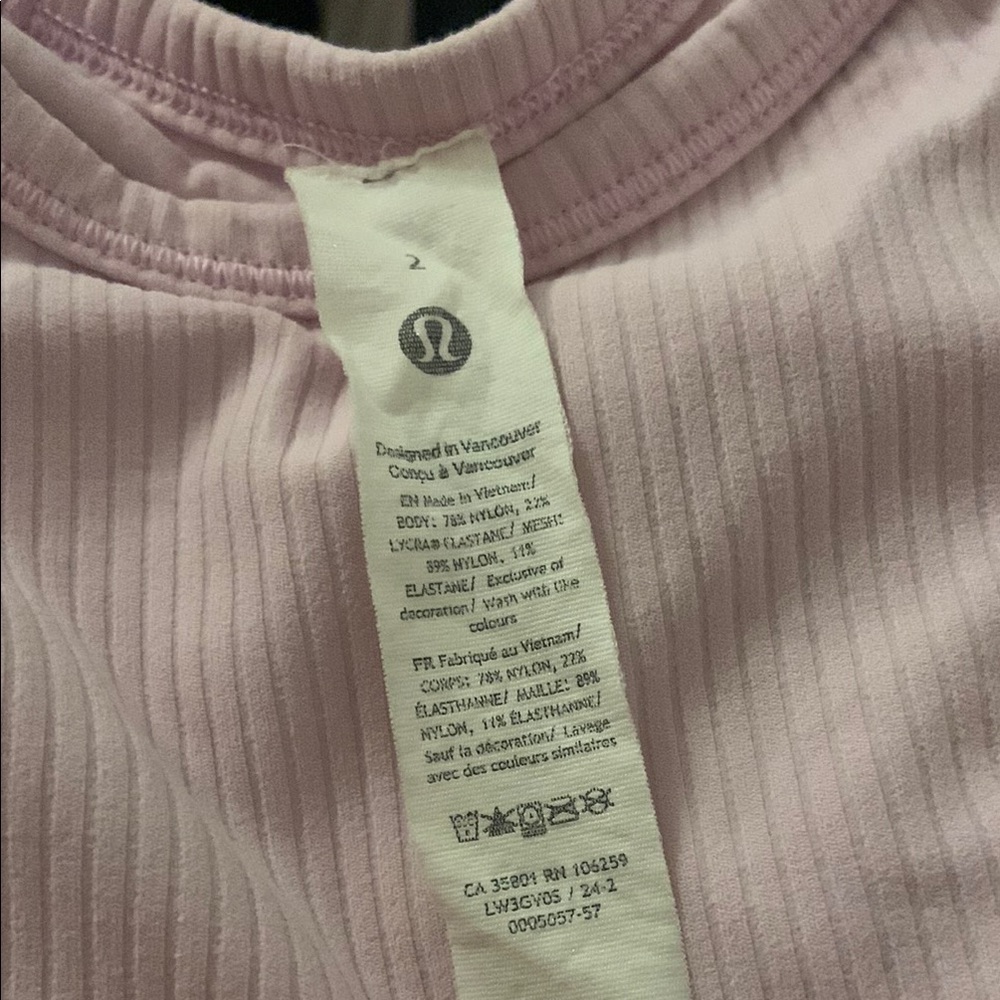 Soft Pink Ruched Tee - Picture 2 of 3